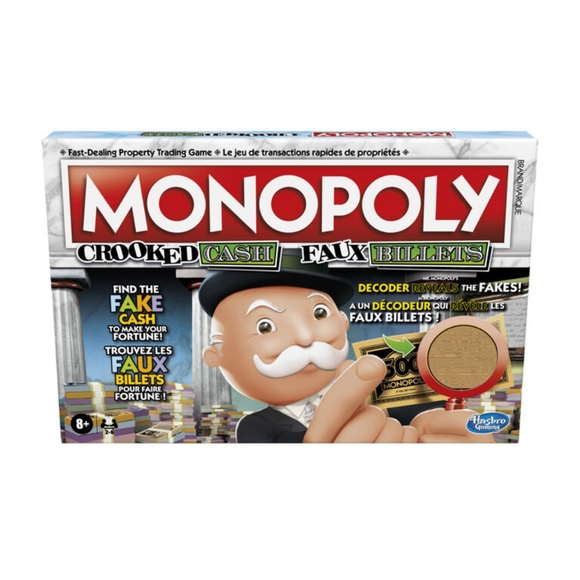 Hasbro Monopoly Crooked Cash Board Game- NEW sealed game - Picture 2 of 7